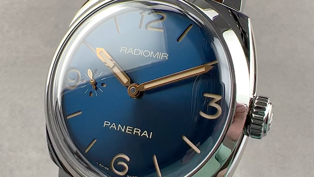 Panerai Radiomir 1940 (PAM00690) Blue Dial  Watch Review