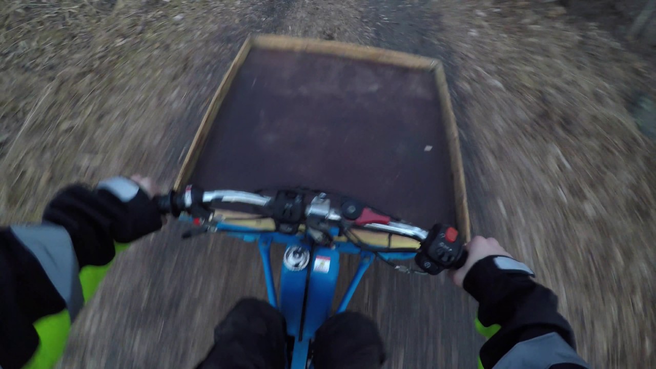 2 strocke moped - fast like a rocket