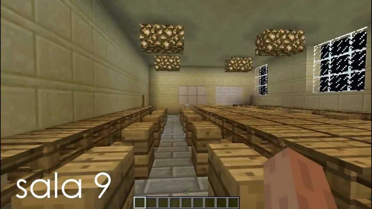 ZS im. A. Średniawskiego w Myślenicach stworzony w grze Minecraft