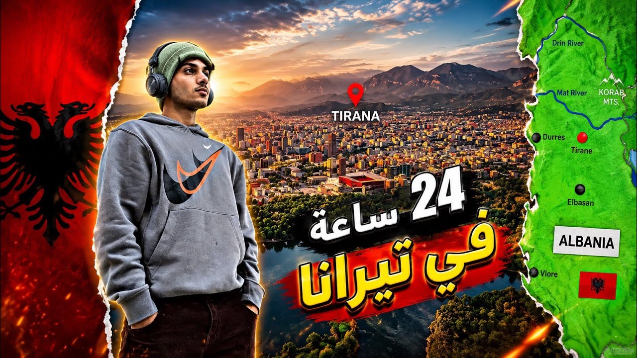 يوم واحد في تيرانا | اكتشف عاصمة ألبانيا!🇦🇱
