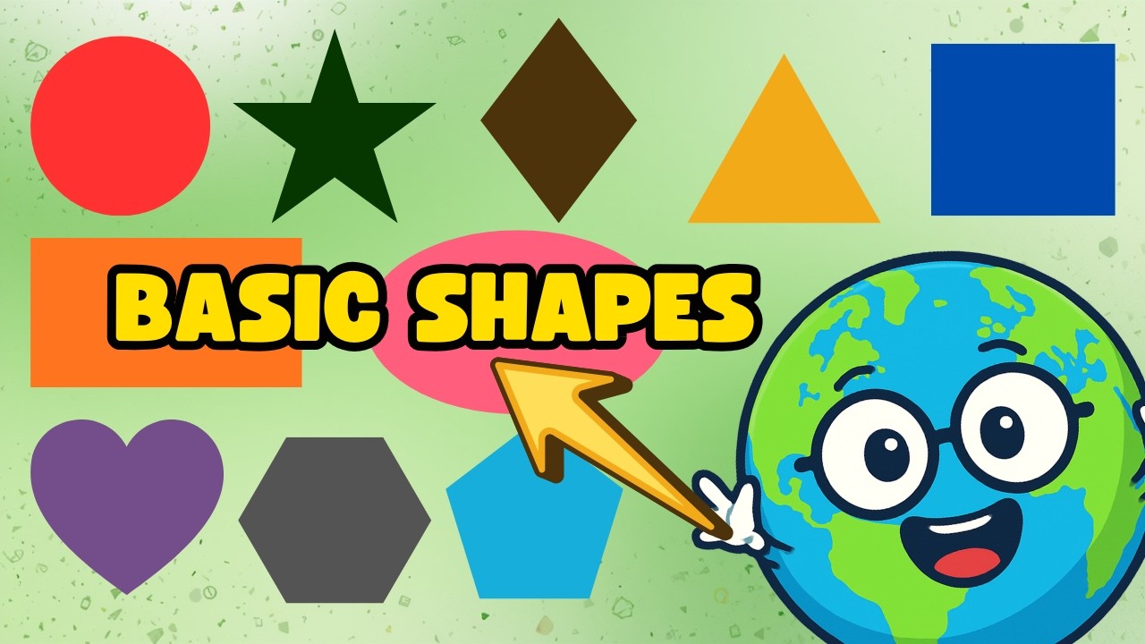Basic Shapes for Kids | Learn Shapes with Everyday Objects