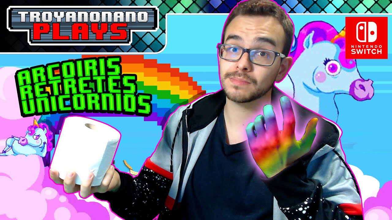 Arcoiris, Retretes y Unicornios (🌈+🚽+🦄) - Nintendo Switch