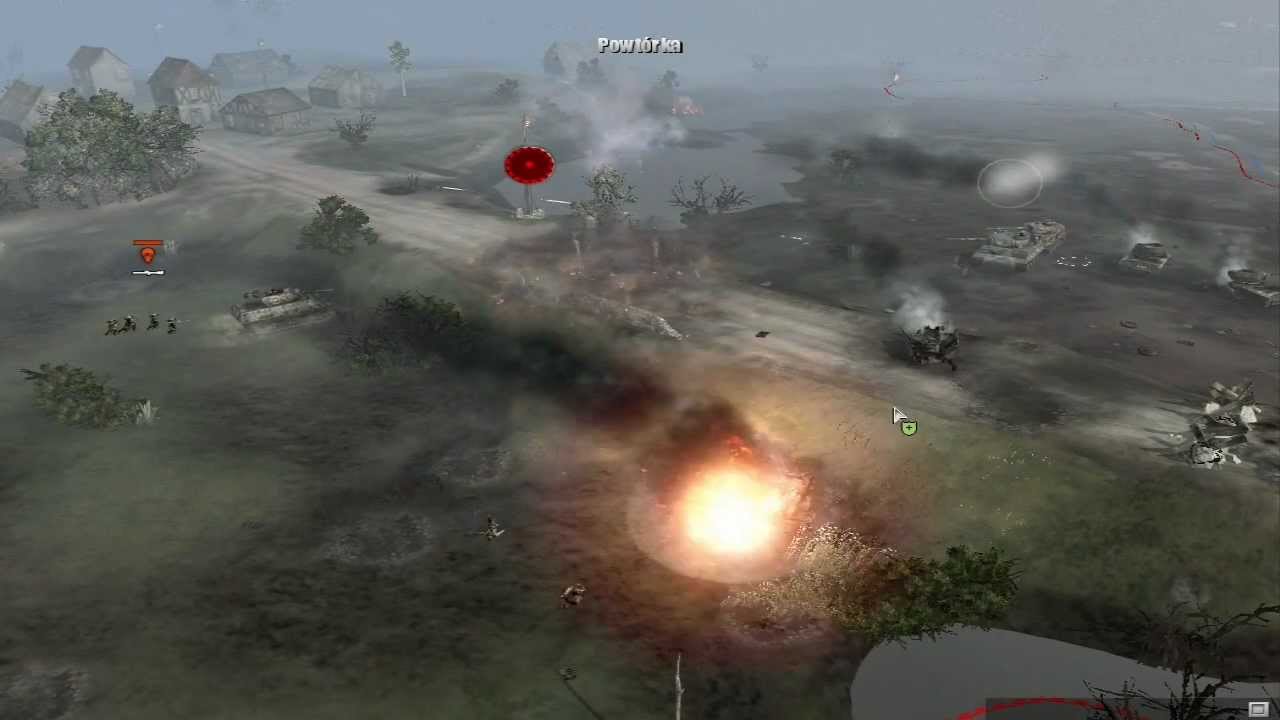 Company of Heroes BK-MOD v.4.02b Bitwa o La Fiere cz.1.wmv