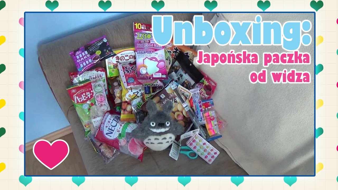 Unboxing #20: Japońska paczka od widza! ^^ ❤