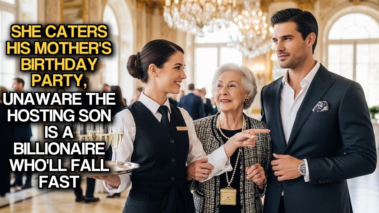 She Caters His Mother's Birthday Party, Unaware The Hosting Son Is A Billionaire Who'll Fall Fast