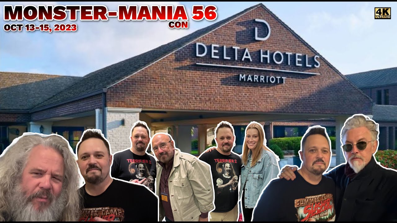 Monster Mania Con 56 2023 • Hunt Valley Maryland • Horror Convention Vlog
