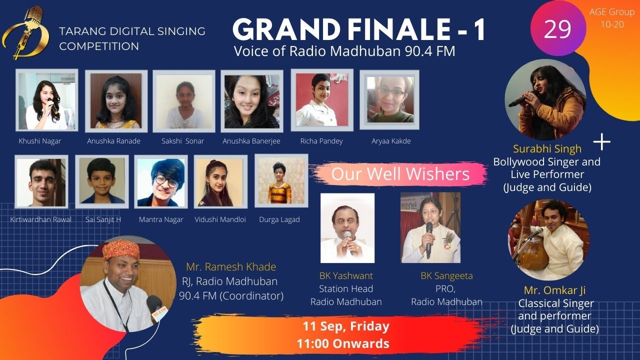Grand Finale 1 Voice of Radio Madhuban