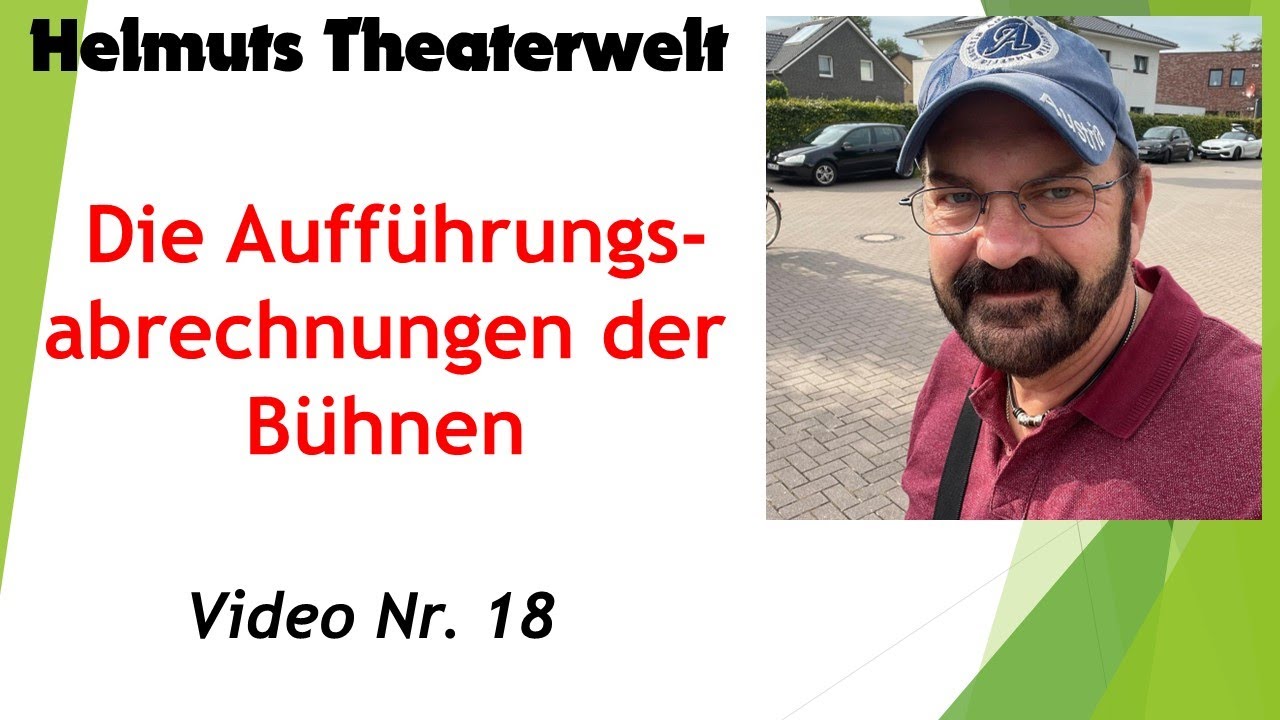 Helmuts Theaterwelt - So geht Theater - Video Nr. 18 - Die Abrechnungsgebühren