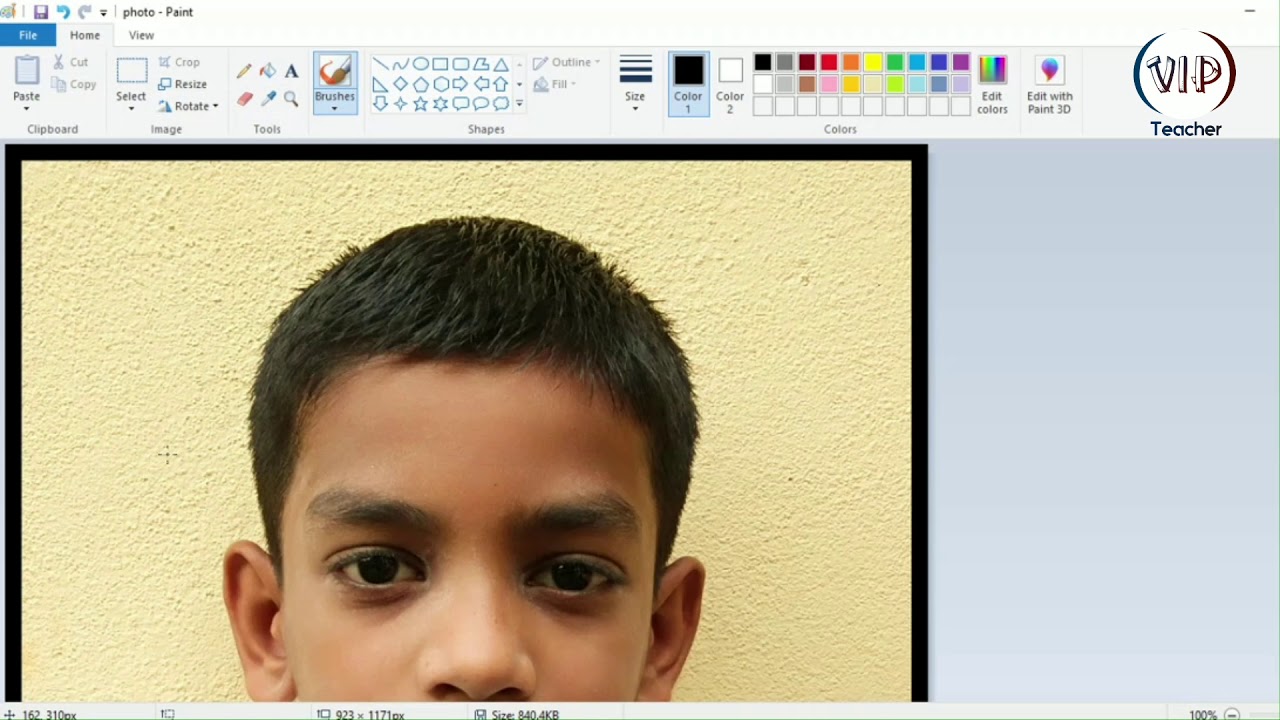 How to Resize photo
