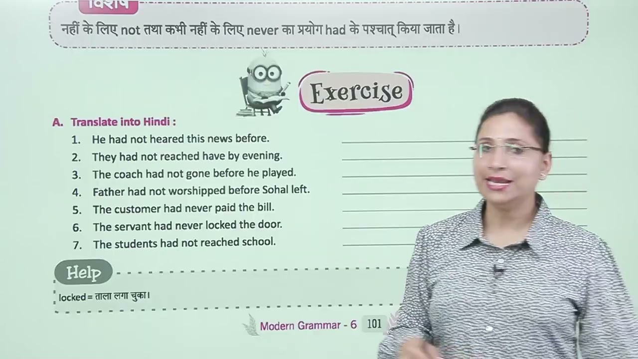 Ch 13 |Past perfect Tense | Modern English Grammar | Class 06 | Unit 2 | Growing Mind | For Children