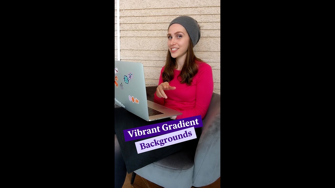 How to Create Trendy and Colorful Gradient Backgrounds 🌈 🎨 in Elementor #shorts