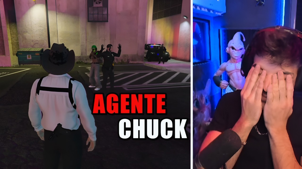 EL AGENTE CHUCK ENTRA en ACCIÓN  l SECUESTRO POLICIAL 🚔