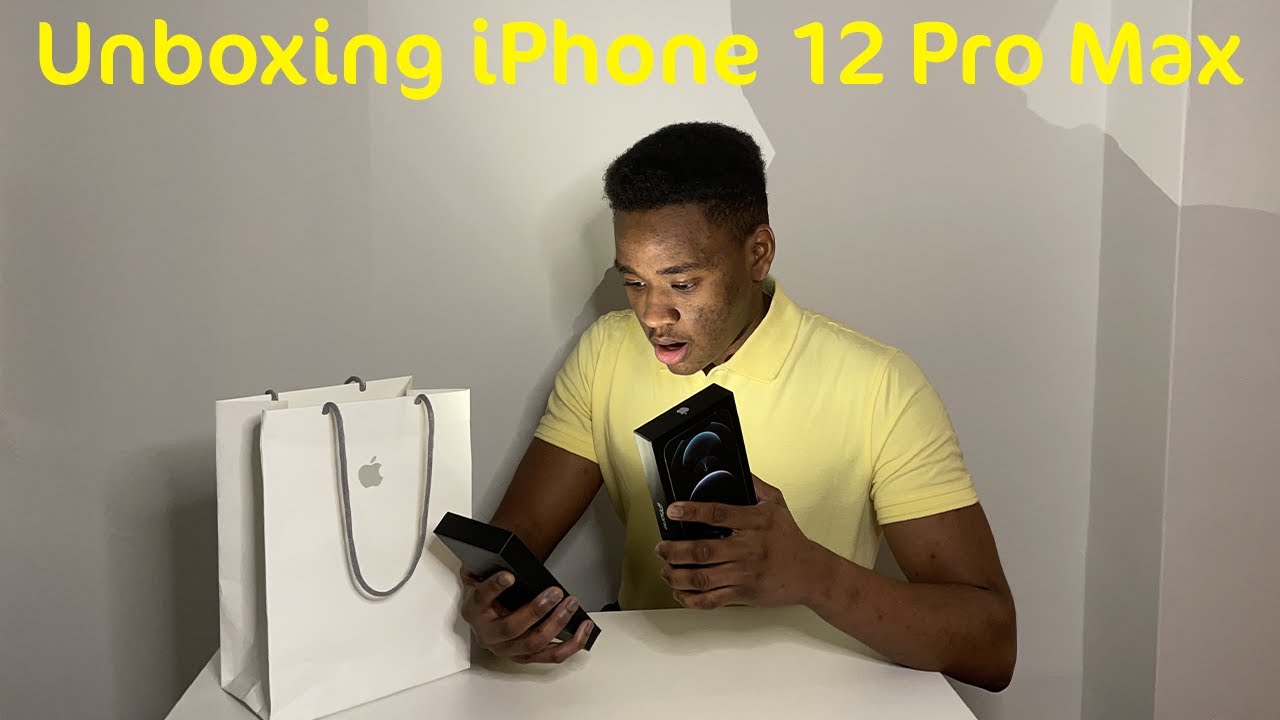 Unboxing iPhone 12 Pro Max - Silver