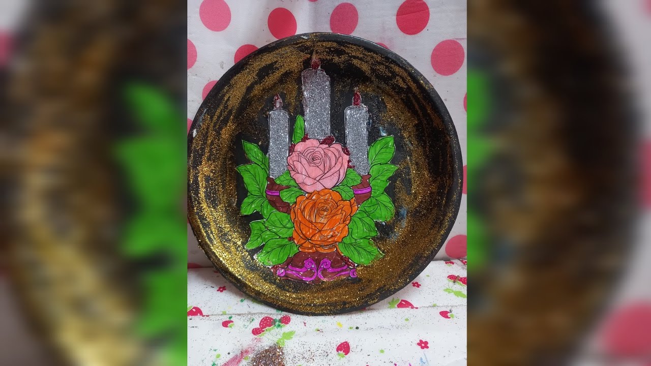 Wall decors for home corners | beautiful wall arts making | colourful wall hanging #diy#colourfulart