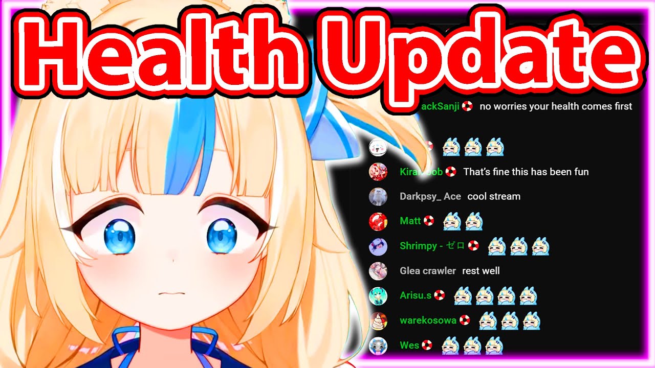 Saba Updates on her Current Health Condition 【SAMEKO SABA】