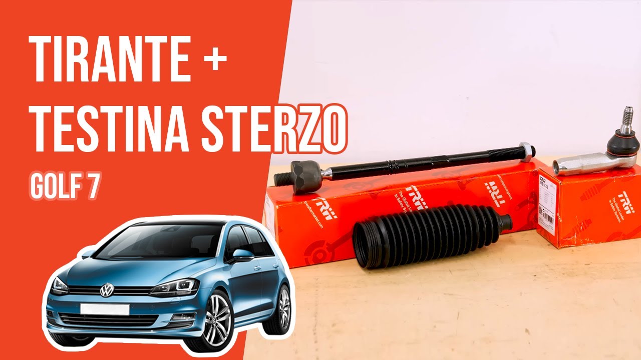 Sostituzione tirante e testina sterzo Golf 7 🚗