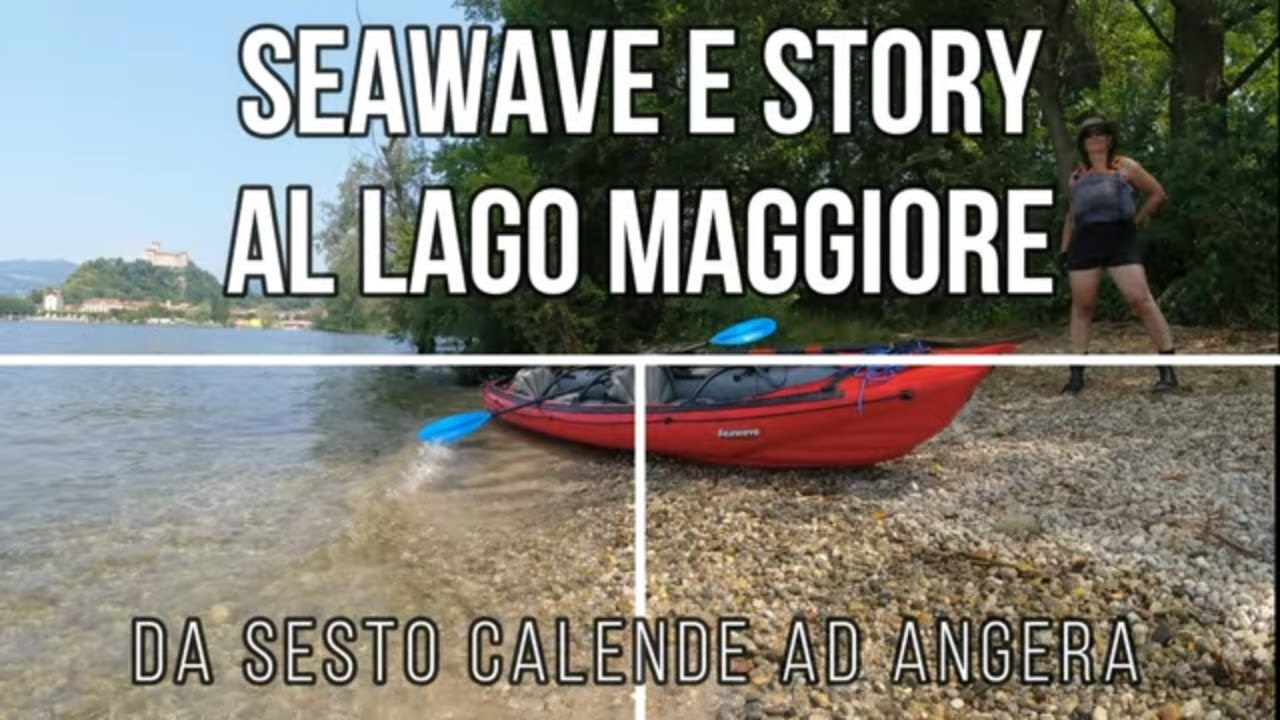 Kayak Lago Maggiore: Da Sesto Calende a Rocca di Angera (Seawave & Story)