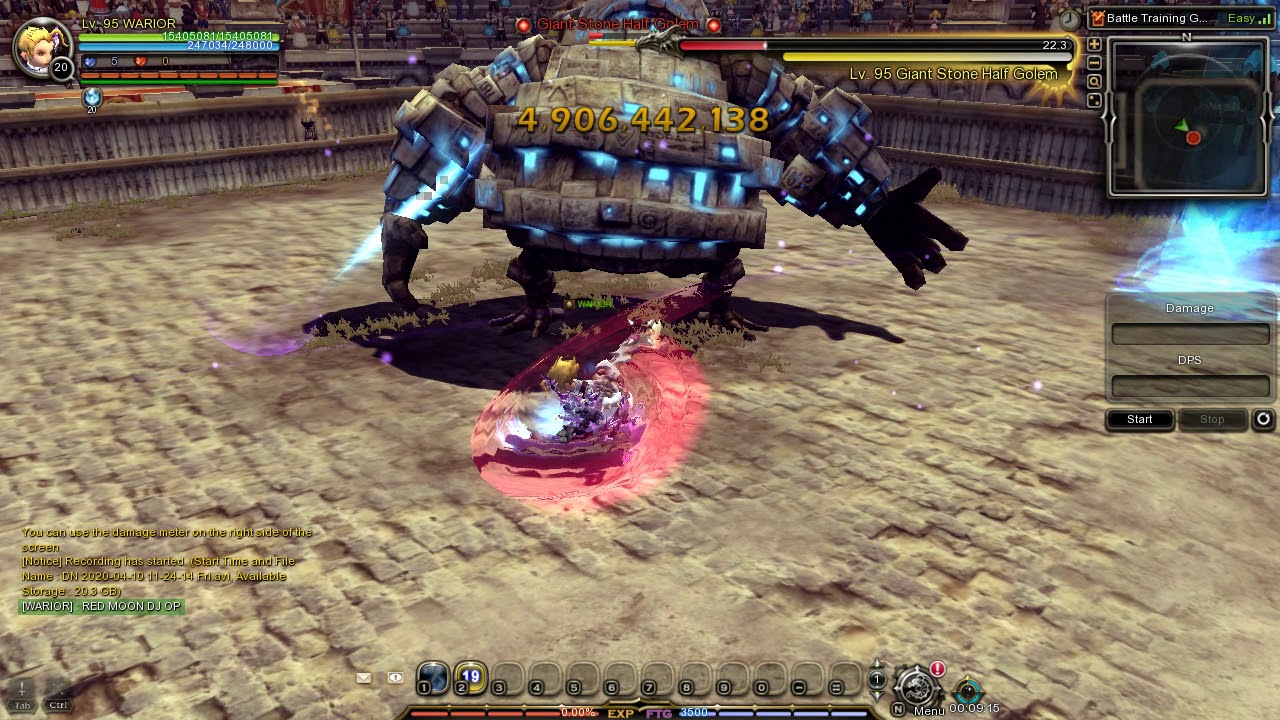 TEST RED MOON AND DREAM JADE GLADIATOR