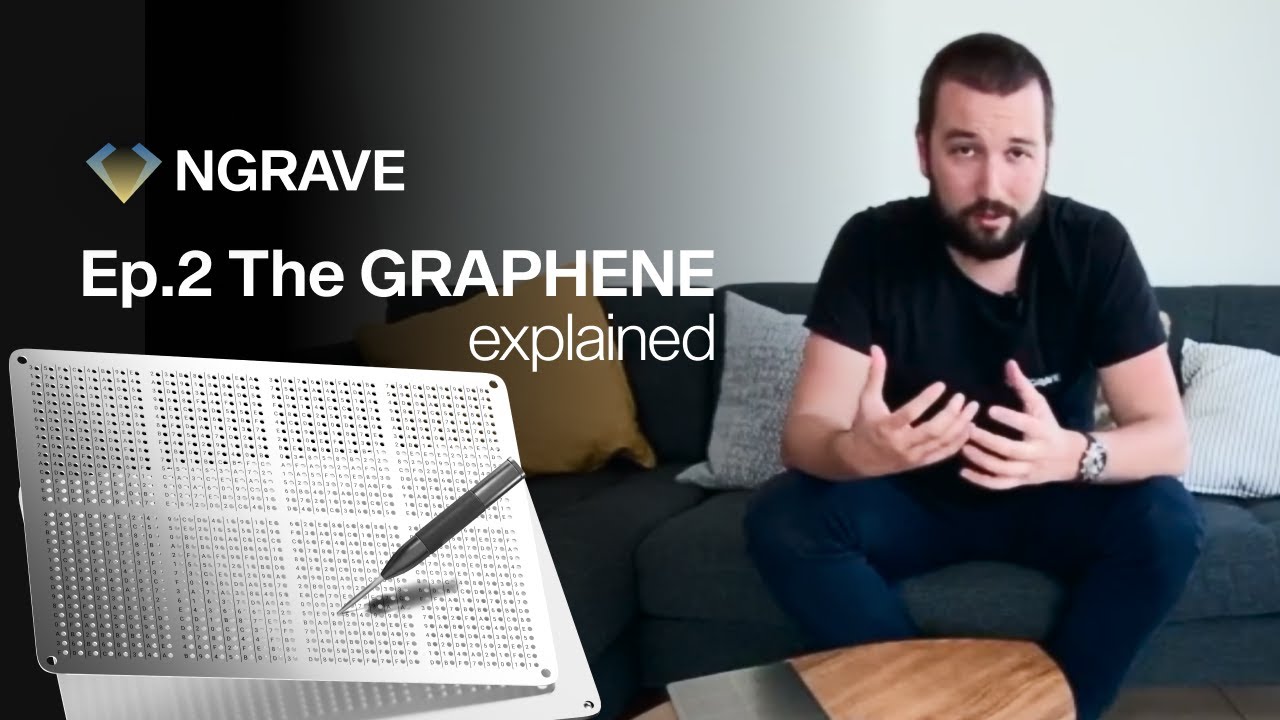 NGRAVE Sneak Peeks - Episode 2:  Backing Up Your Key With The NGRAVE GRAPHENE
