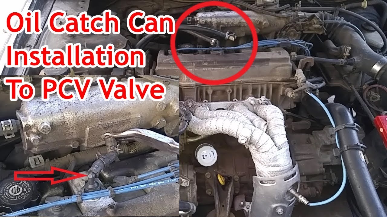 Oil Catch Can Installation & Benefits - Toyota 2.2L 5SFE engine