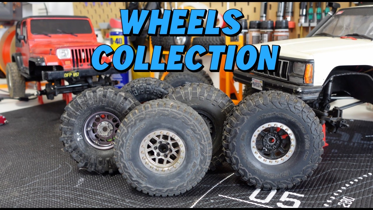 Gomme e Cerchi per RC Scaler e Crawler: la mia collezione
