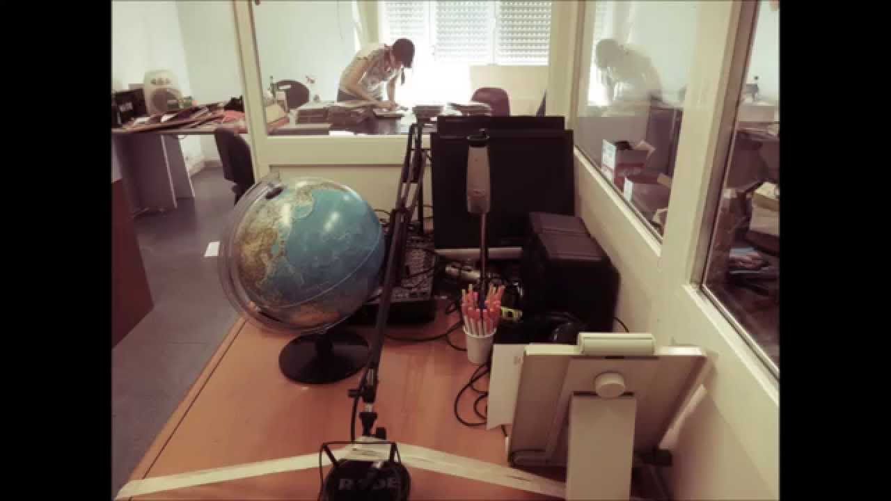 Il nuovo studio di Radio FinestrAperta