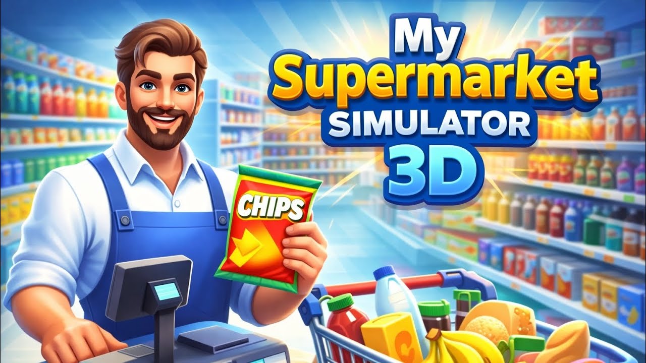 Playing My supermarket simulator 3d part 36 #like #subscribe