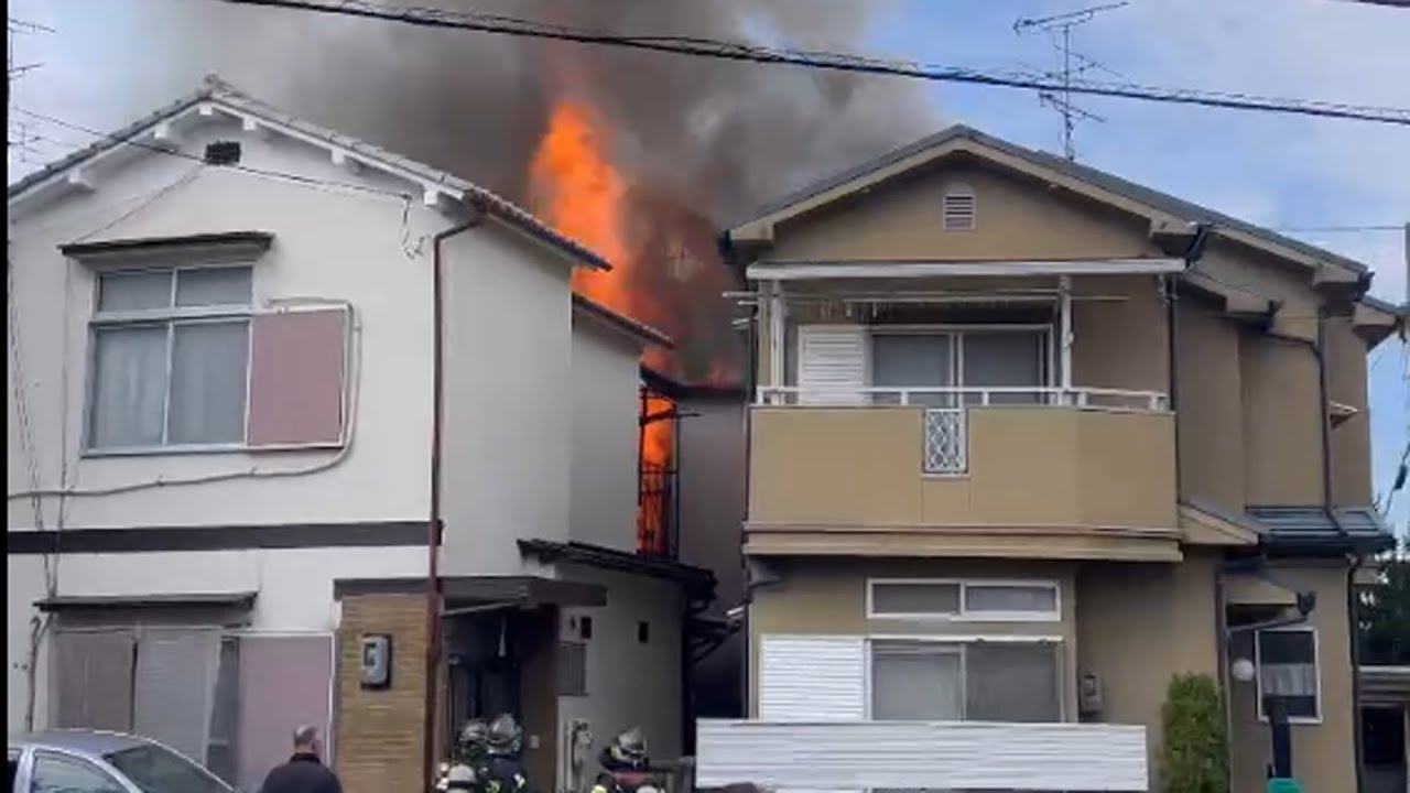 京都府城陽市で民家火災、1人死亡（2025年12月11日）One killed in house fire in Joyo, Kyoto Prefecture
