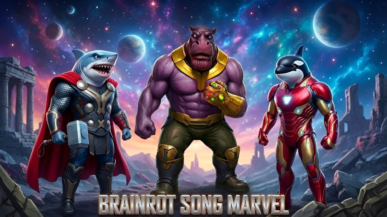 BRAINROT SONG | GIGACHAD Marvel Universe Pt.4 (Italian Brainrot Rap)