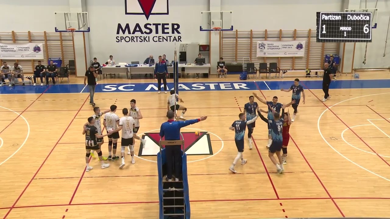 ODBOJKA: Partizan - Dubočica 0:3 / 21. kolo Superlige (14.03.2025.)