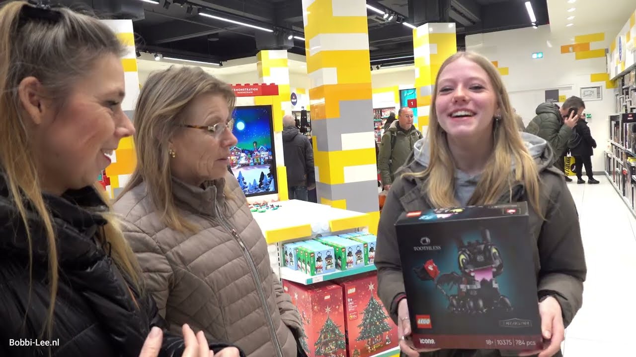 KERSTSHOPPEN in Den Haag. Kleding passen, LEGO winkel, Pandora bezoeken, en veel meer  #3950