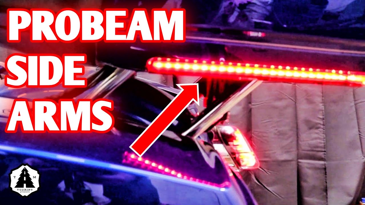 Custom Dynamics Tour Pack Lights | Harley Davidson Side Arm Tour Pak lights