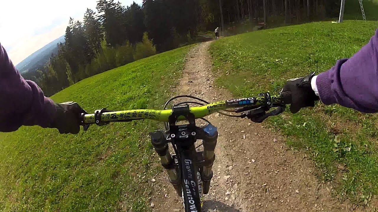 neuer Bikepark + Downhill 1 Bikewelt Schöneck 2015