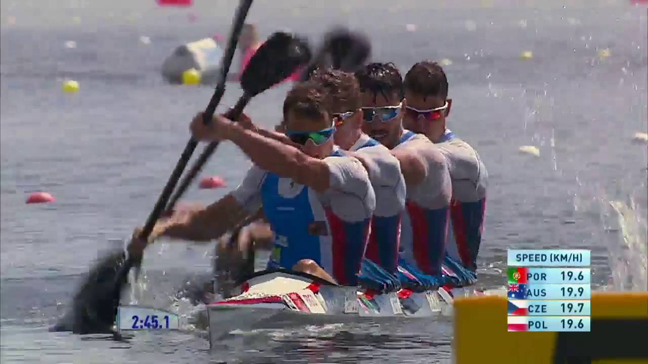 ICF world cup III 2016 Montemor Final K4 1000m