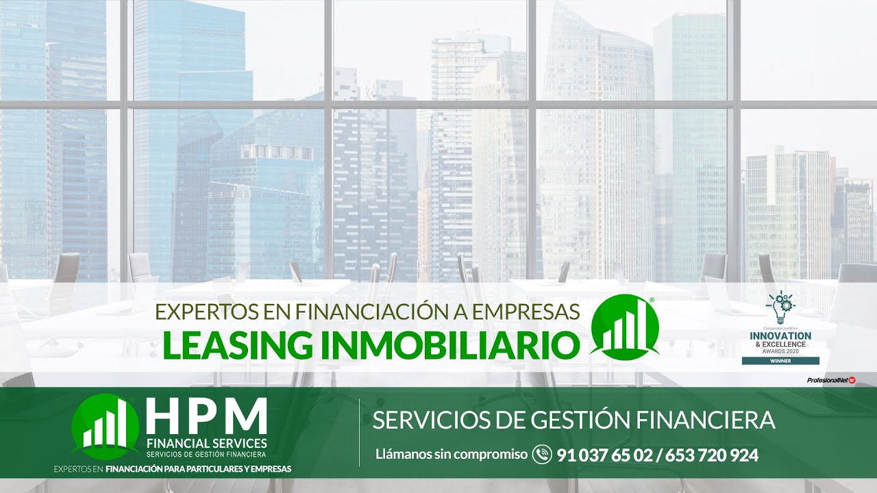 ✅ LEASING INMOBILIARIO • HPM FINANCIAL SERVICES