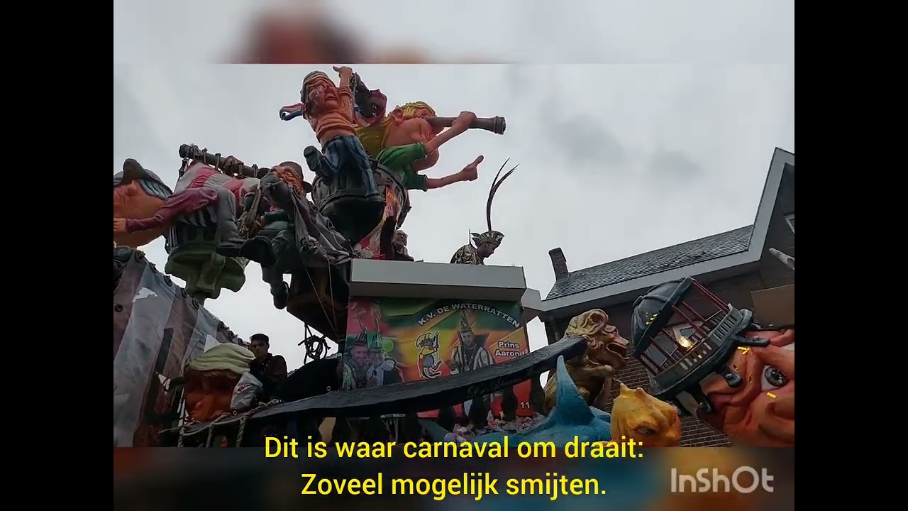 Carnaval in Kotem-Maasmechelen 2023: Een zwerfvuiltsunami.