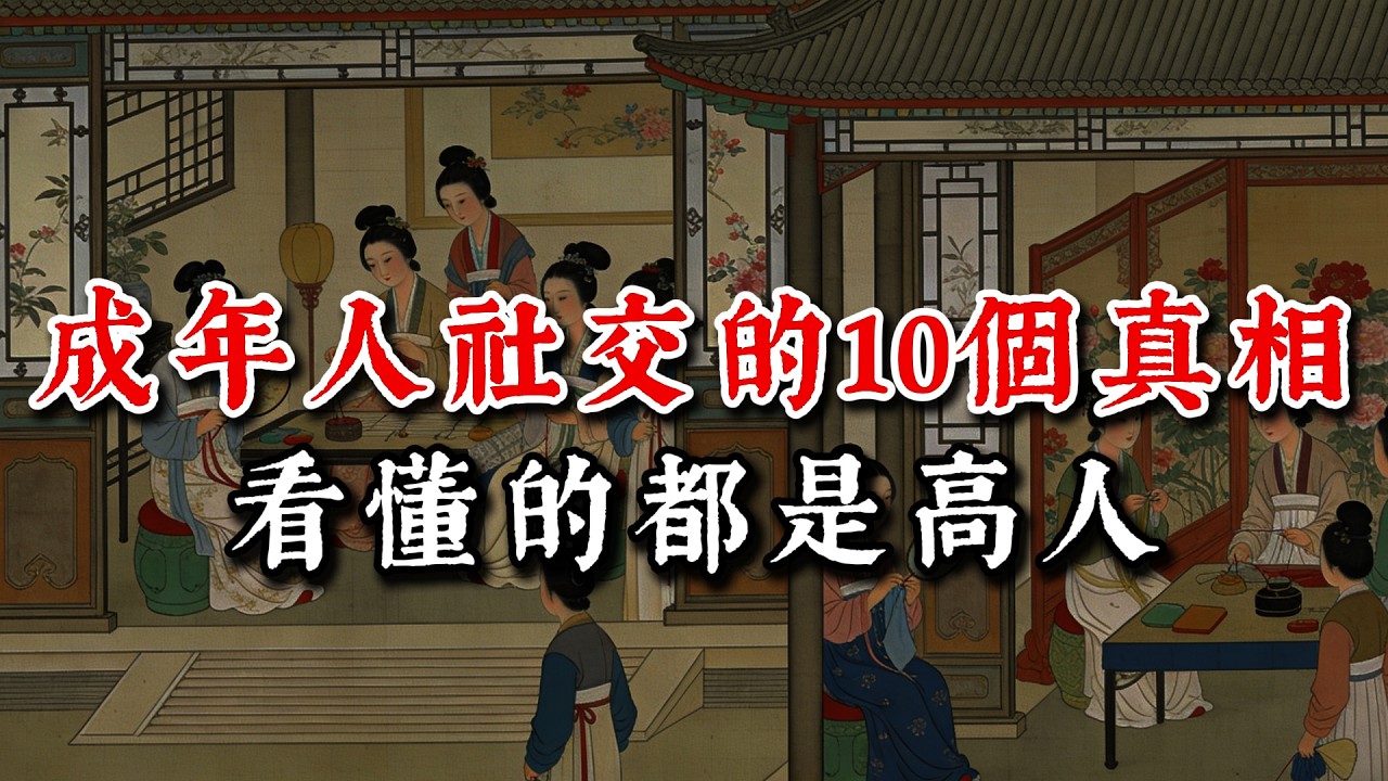 背熟這10條社會潛規則，沒人能再拿捏你，越早知道少走十年彎路。#社交技巧 #人際關係 #強者思維 #智慧 #情商 #為人處世 #自我成長 #識人術 #認知 #自我提升