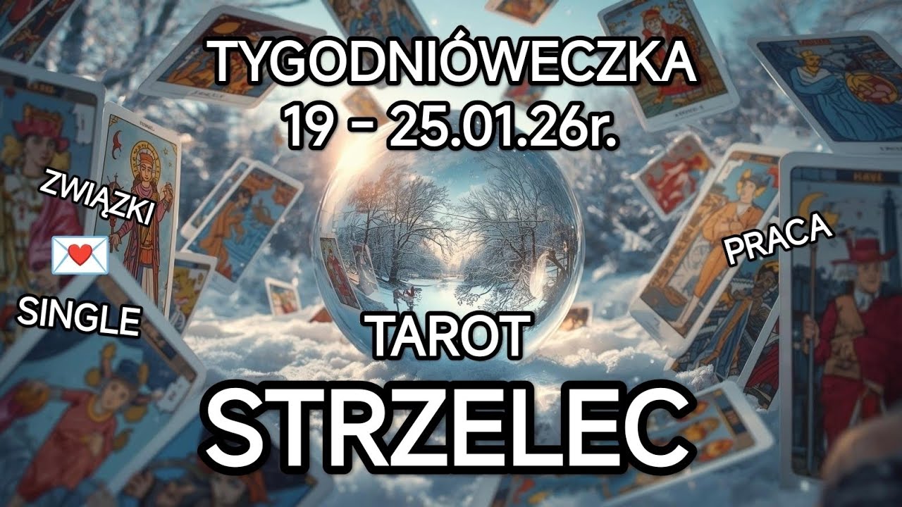 STRZELEC PROGNOZA TYGODNIOWA 19./25.01.2026r. na MIŁOŚĆ 💌 PRACĘ #tarot #przeznaczenie #miłość #praca