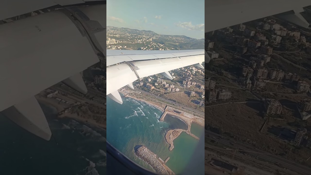 In Sky before landing my flight