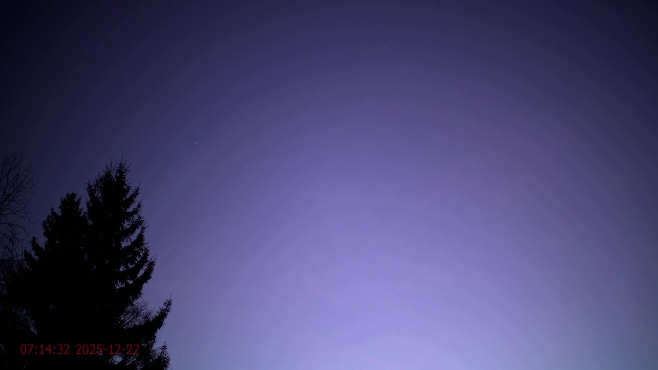 Skywatch #134 | 2025-12-21 | Ursid Meteors, Stars, Planes, Satellites &ndash; Or Just Silence? Watch LIVE