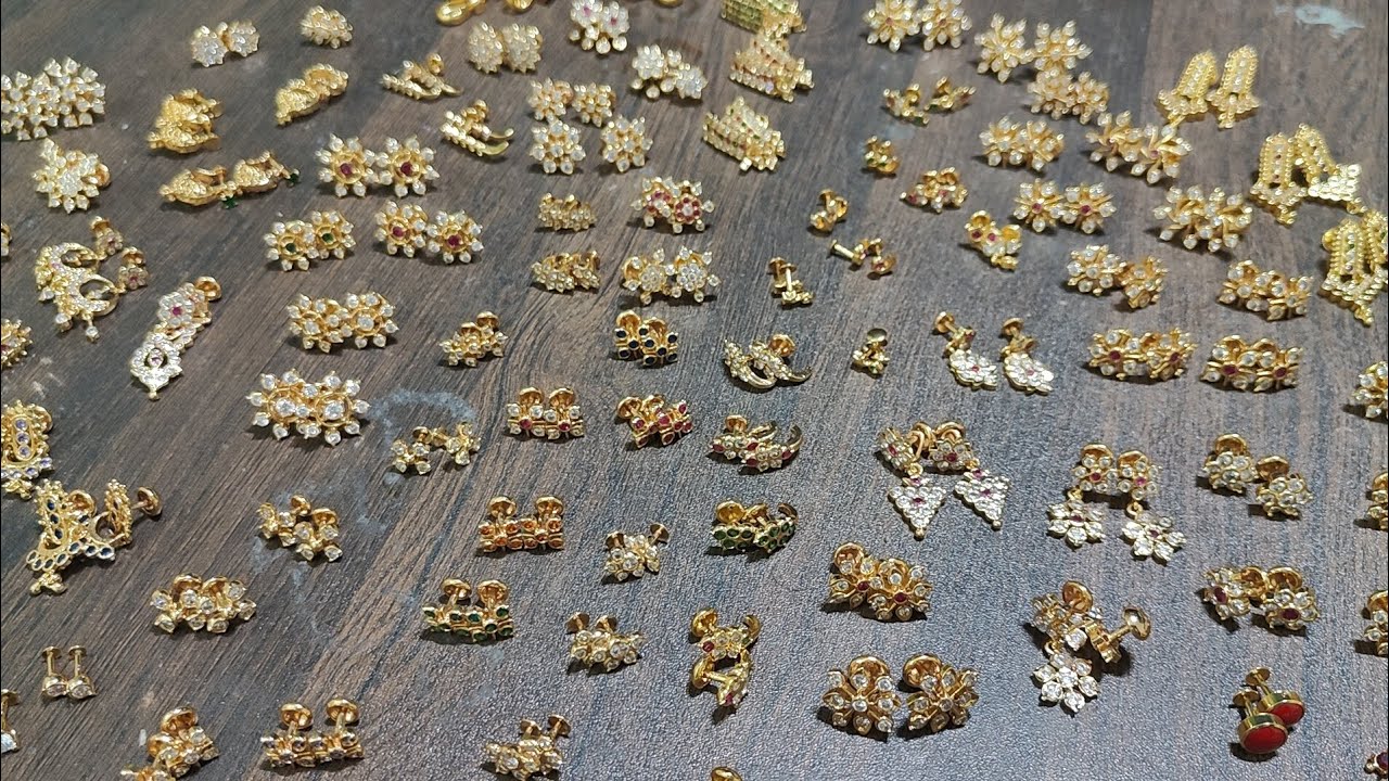 #Panchalohamstuds #diamondreplica #5metal #100newmodels #trending #Goldcopy #6369807068 #9080361160