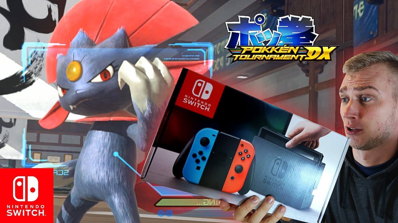 UNBOXING NINTENDO SWITCH - GRAM W POKKEN TOURNAMENT