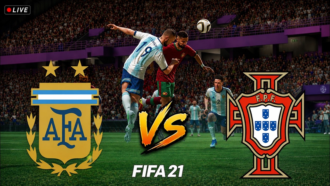 PORTUGAL vs ARGENTINA 🔥 | FIFA 21 LIVE | Who Wins?