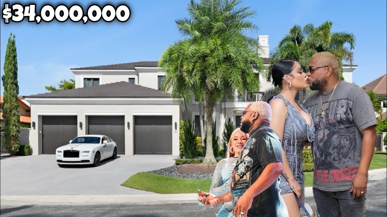 Miren La Casa de Lujo Que Acaban de Comprar La Fruta y La Insuperable Para Mudarse Juntos En RD
