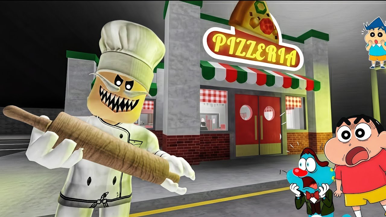 PAPA PIZZA Escape Team Shinchain 