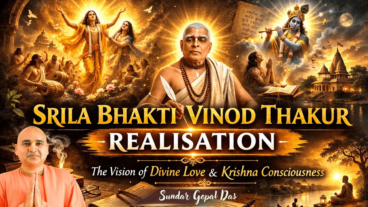 Realisation Of Srila Bhakti Vinod Thakur || Navadvipa Mandal Parikarma || Sundar Gopal Das