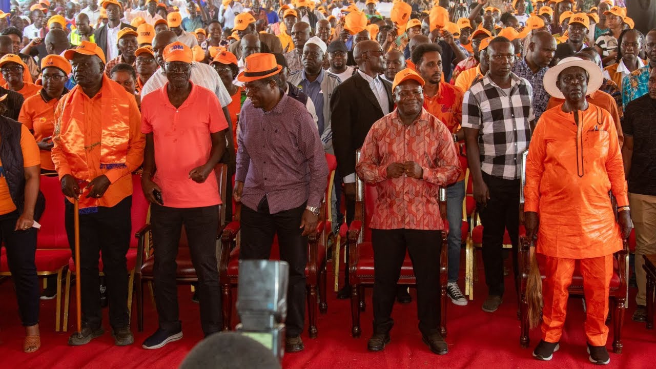 LIVE: ODM Leader Oburu Oginga graces The Lake Community Dialogues: Unity Through Conversation.