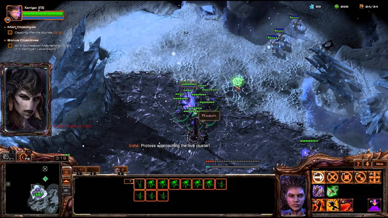 HotS Mastery Achievements - Mission 4: Harvest of Screams (Psi-lence is Golden Achievement)