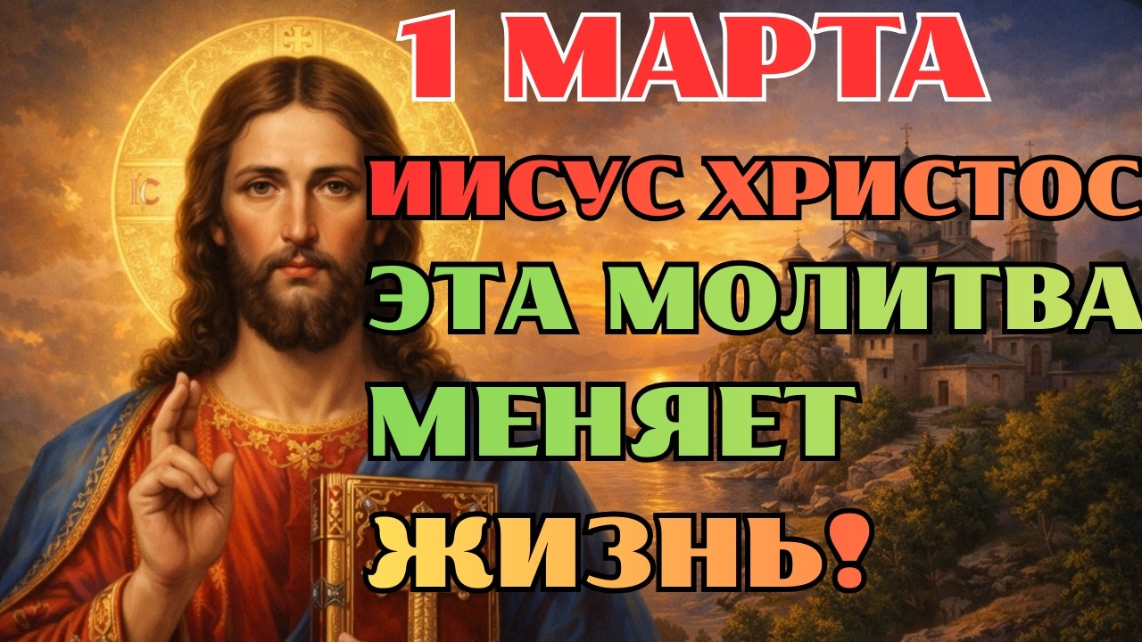 16 ФЕВРАЛЯ — ИИСУС ХРИСТОС ПОМОЖЕТ ВАМ! МОЛИТЕСЬ ПРЯМО СЕЙЧАС!