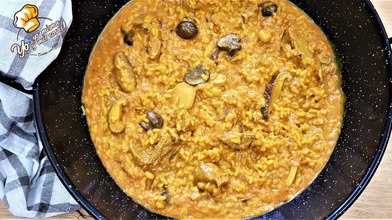 Receta de Arroz con Setas Y Secreto